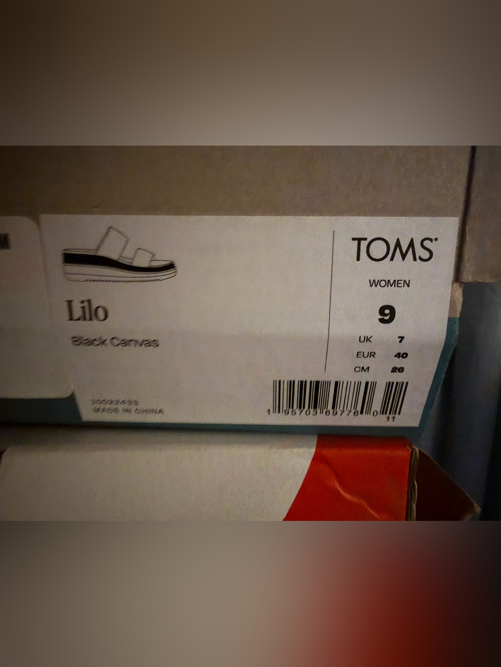 TOMS Lilo Platform Wedge Slip-On Women's Sandals - Picture 6 of 6